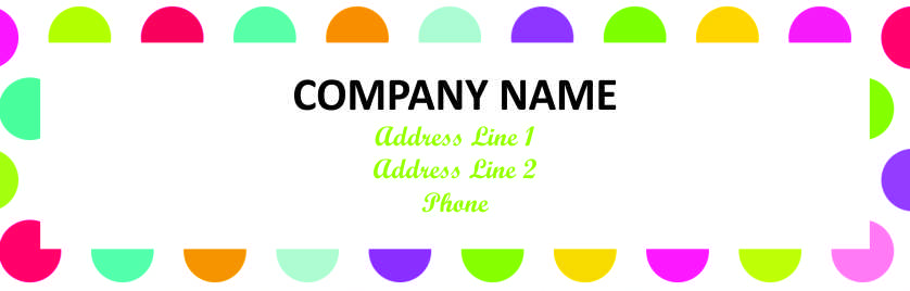 address label printing